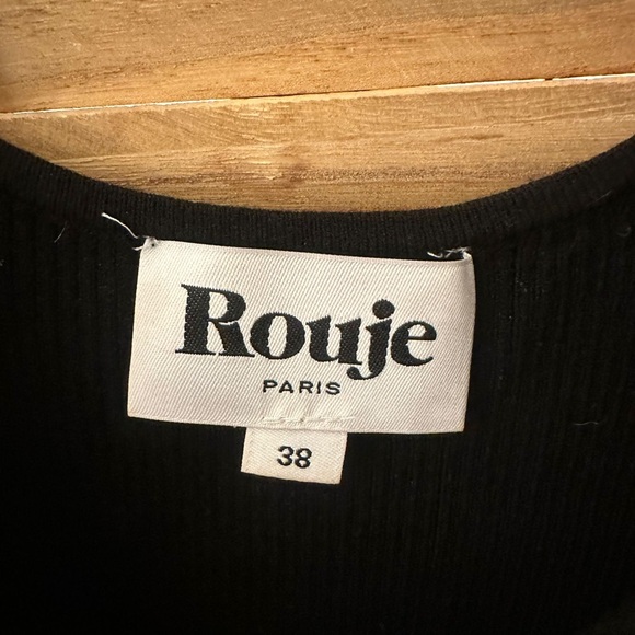 Rouje Emanuelle Knit Dress in black size 38/6 - Picture 8 of 8